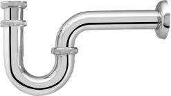 ASW Röhrengeruchsverschluss 100139 1 1/4" X 32 Mm, Rosette D= 65mm, Messing Verchromt