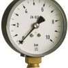 Afriso Manometer 0-10 Bar, Senkrecht 63614 Gehäuse 100mm Durchmesser, 1/2" Anschluss