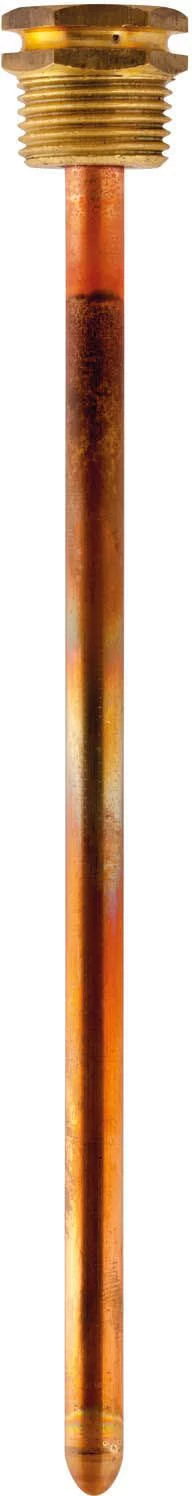 Afriso Tauchhülse 67321 Schaftlänge L1 100 Mm, TG 1/2 7 X 8 Mm, Messing