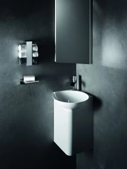 Alape Insert Waschplatz WP.Insert5 524500000 Weiß, Schalenbecken 300mm