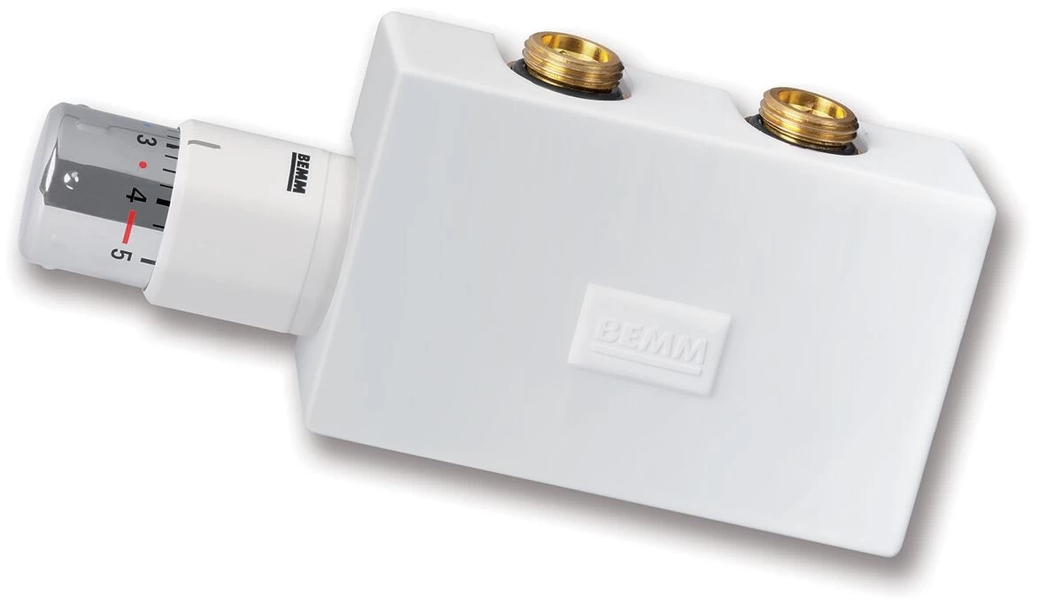 Bemm M-Ventil Puroline Durchgang, DN 15 X 50 Mm, Thermostat Puro, Weiss 3 Bemm M-Ventil Puroline Durchgang, DN 15 X 50 Mm, Thermostat Puro, Weiss