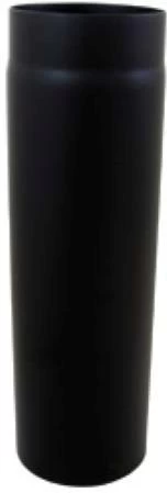 Bertrams ST-Pu Rauchrohr 08RL500-180L 500 Mm, Ø 180 Mm, Pulverbeschichtet, Schwarz