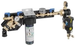 Caleffi BA Plus Füllkombi DE2580022 1/2", Anschluss Schlammabscheider 1", Mit DIRTMAGPLUS