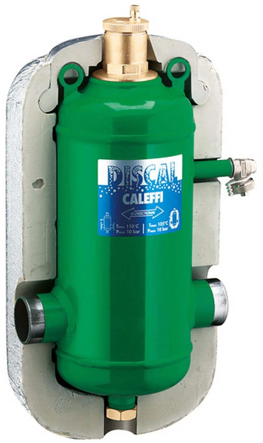 Caleffi Discal Mikroblasenabscheider 551123 DN 125, Stahl-Gehäuse, Schweißanschlüsse, Mit Isolierung 3 Caleffi Discal Mikroblasenabscheider 551123 DN 125, Stahl-Gehäuse, Schweißanschlüsse, Mit Isolierung