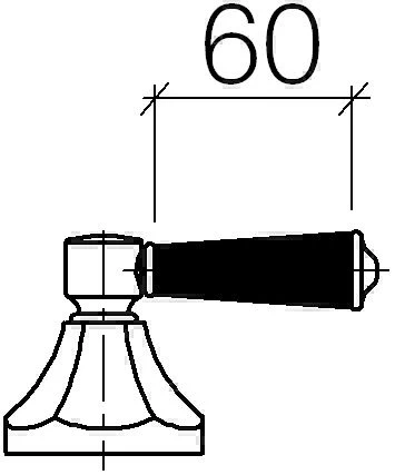 Dornbracht Madison Flair Hebeleinsatz 11170370-12 Länge 60mm, Weiß 4 Dornbracht Madison Flair Hebeleinsatz 11170370-12 Länge 60mm, Weiß – Bild 2