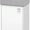 Duravit Brioso Waschtischunterbau BR4430L1018 434x339mm, Weiß Matt, Tür Links, Griff Chrom -Langlebige Werkzeuge Duravit Brioso Waschtischunterbau BR4430L1018 434x339mm Weiss Matt Tuer links Griff Chrom