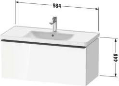Duravit D-Neo Waschtisch-Unterschrank DE425603535 98,4 X 45,2 Cm, Eiche Terra, Wandhängend, 1 Auszug 15 Duravit D-Neo Waschtisch-Unterschrank DE425603535 98,4 X 45,2 Cm, Eiche Terra, Wandhängend, 1 Auszug -Langlebige Werkzeuge Duravit D Neo Waschtisch Unterschrank DE425603535 984 x 452 cm Eiche Terra wandhaengend 1 Auszug 6