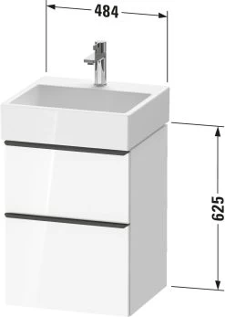 Duravit D-Neo Waschtisch-Unterschrank DE437009191 48,4 X 44,2 Cm, Taupe Matt, Wandhängend, 1 Schubkasten, 1 Auszug -Langlebige Werkzeuge Duravit D Neo Waschtisch Unterschrank DE437009191 484 x 442 cm Taupe Matt wandhaengend 1 Schubkasten 1 Auszug 5