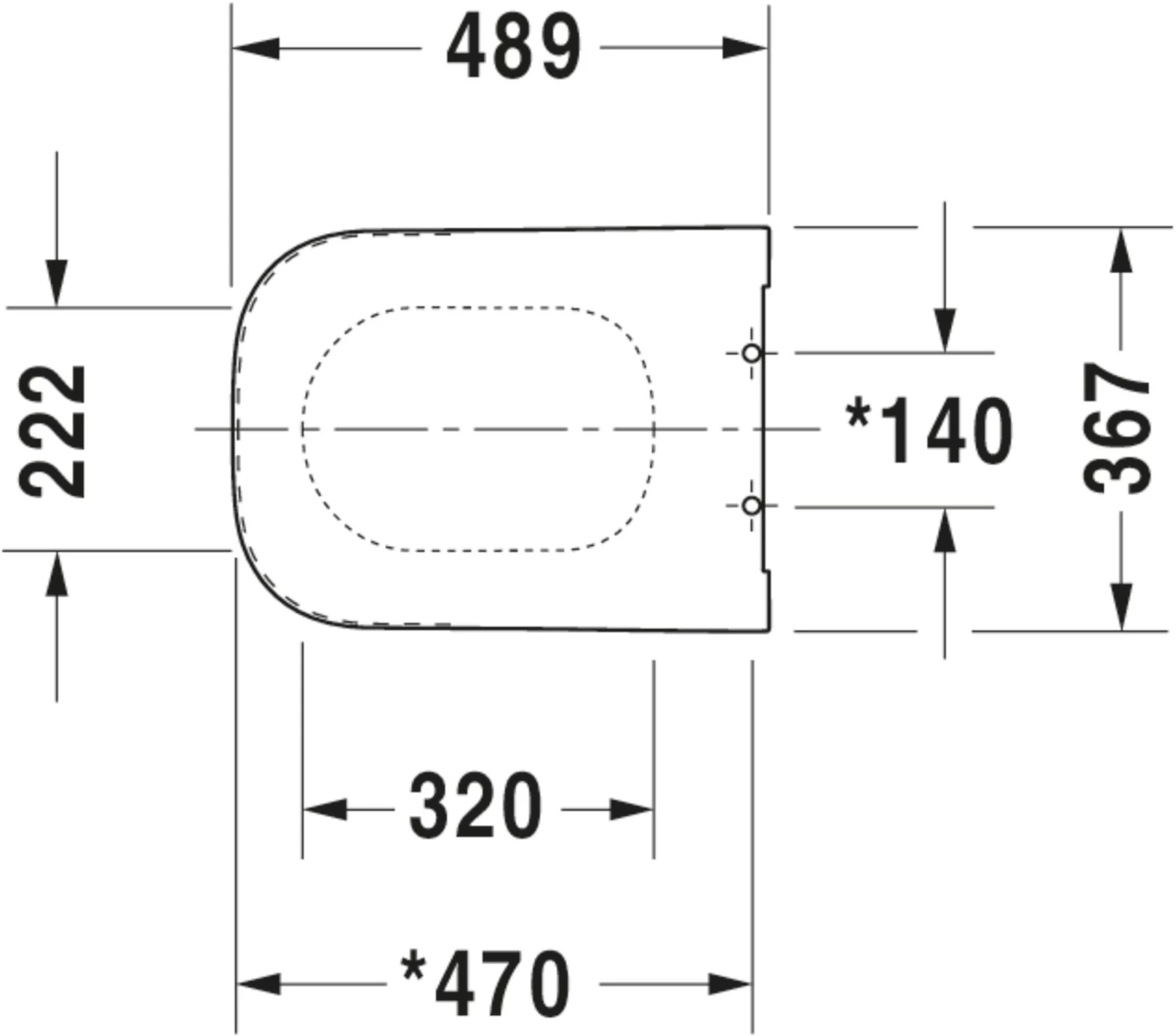 Duravit Happy D.2 WC-Sitz 0064610000 Ohne Absenkautomatik, Weiss, Scharniere Edelstahl 5 Duravit Happy D.2 WC-Sitz 0064610000 Ohne Absenkautomatik, Weiss, Scharniere Edelstahl – Bild 3