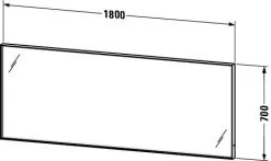 Duravit L-Cube Lichtspiegel LC7386000000100 180 X 70 X 6,7 Cm, 43 W, Mit Spiegelheizung, 19 W, LED -Langlebige Werkzeuge Duravit L Cube Lichtspiegel LC7386000000100 180 x 70 x 67 cm 43 W mit Spiegelheizung 19 W LED 2