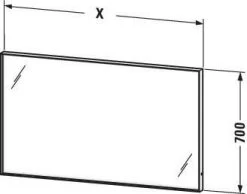 Duravit L-Cube Lichtspiegel LC7386000000100 180 X 70 X 6,7 Cm, 43 W, Mit Spiegelheizung, 19 W, LED -Langlebige Werkzeuge Duravit L Cube Lichtspiegel LC7386000000100 180 x 70 x 67 cm 43 W mit Spiegelheizung 19 W LED 3