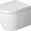 Duravit ME By Starck Wand Tiefspül WC 2530090000 Weiss, Spülrandlos, Compact