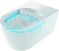 Duravit ME By Starck Wand Tiefspül WC 2530090000 Weiss, Spülrandlos, Compact -Langlebige Werkzeuge Duravit ME by Starck Wand Tiefspuel WC 2530090000 weiss spuelrandlos Compact 2