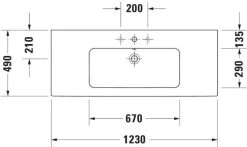 Duravit Me By Starck Möbel-Waschtisch 2336123260 123 X 49 Cm, Weiß Seidenmatt, Ohne Hahnloch, Mit Überlauf, Mit Hahnlochbank -Langlebige Werkzeuge Duravit Me by Starck Moebel Waschtisch 2336123260 123 x 49 cm weiss seidenmatt ohne Hahnloch mit Ueberlauf mit Hahnlochbank 6