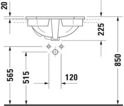 Duravit Serie 1930 Einbauwaschtisch 04765800001 1 Hahnloch, Einbau Von Oben, Weiss, Wondergliss -Langlebige Werkzeuge Duravit Serie 1930 Einbauwaschtisch 04765800001 1 Hahnloch Einbau von oben weiss wondergliss 4