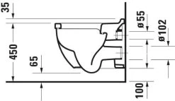 Duravit Starck 3 Wand Tiefspül WC 2215092000 Weiss, Sitzhöhe +5 Cm, HygieneGlaze 13 Duravit Starck 3 Wand Tiefspül WC 2215092000 Weiss, Sitzhöhe +5 Cm, HygieneGlaze -Langlebige Werkzeuge Duravit Starck 3 Wand Tiefspuel WC 2215092000 weiss Sitzhoehe 5 cm HygieneGlaze 4