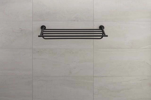 Duravit Starck T Handtuchablage 0099444600 Schwarz Matt, 610mm 6 Duravit Starck T Handtuchablage 0099444600 Schwarz Matt, 610mm – Bild 4