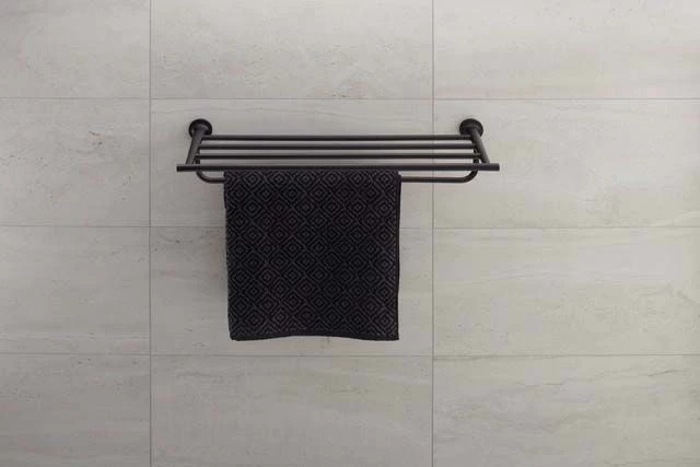 Duravit Starck T Handtuchablage 0099444600 Schwarz Matt, 610mm 8 Duravit Starck T Handtuchablage 0099444600 Schwarz Matt, 610mm – Bild 6