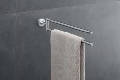 Duravit Starck T Handtuchhalter 0099411000 Halter Chrom, Zweiarmig, Beweglich -Langlebige Werkzeuge Duravit Starck T Handtuchhalter 0099411000 Halter chrom zweiarmig beweglich 5
