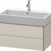 Duravit XSquare Waschtisch-Unterschrank XS419509191 78,4x39,7x46cm, 2 Schubkästen, Taupe 1 Duravit XSquare Waschtisch-Unterschrank XS419509191 78,4x39,7x46cm, 2 Schubkästen, Taupe -Langlebige Werkzeuge Duravit XSquare Waschtisch Unterschrank XS419509191 784x397x46cm 2 Schubkaesten Taupe
