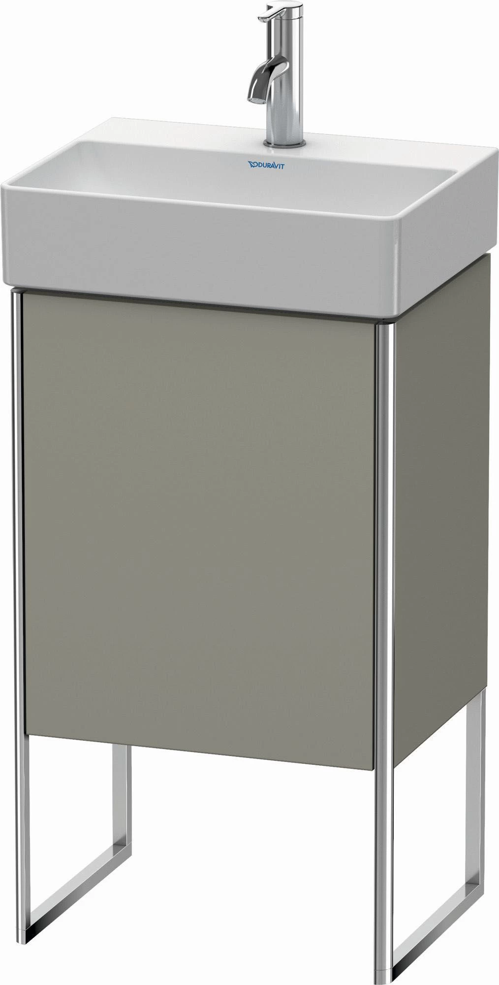 Duravit XSquare Waschtisch-Unterschrank XS4441R9292 43,4x49,9x34cm, Tür Rechts, Steingrau Seidenmatt 3 Duravit XSquare Waschtisch-Unterschrank XS4441R9292 43,4x49,9x34cm, Tür Rechts, Steingrau Seidenmatt