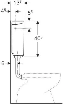 Geberit Ap140 Aufputz-Spülkasten 140000101 Tiefhängend, Schwitzwassergedämmt, Spül-Stopp, Bahamabeige -Langlebige Werkzeuge Geberit Ap140 Aufputz Spuelkasten 140000101 tiefhaengend schwitzwassergedaemmt Spuel Stopp bahamabeige 3
