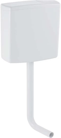 Geberit Ap140 Aufputz-Spülkasten 140005111 Halbhochhängend, Spül-Stopp, Weiß