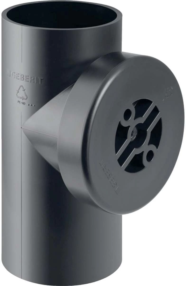 Geberit Pe Reinigungsstück 367451161 DN 100/100, 90Grad, Mit Runder Serviceöffnung, PE-HD 3 Geberit Pe Reinigungsstück 367451161 DN 100/100, 90Grad, Mit Runder Serviceöffnung, PE-HD