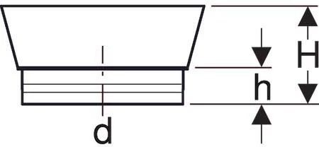 Geberit Schutzdeckel 367819921 PE-LD, DN 100, Für Stand-WC, Für Anschlussmuffe 4 Geberit Schutzdeckel 367819921 PE-LD, DN 100, Für Stand-WC, Für Anschlussmuffe – Bild 2