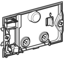 Geberit Schutzplatte Für DuoFresh Modul 243975001 Für Sigma UP-SPK 12 Cm