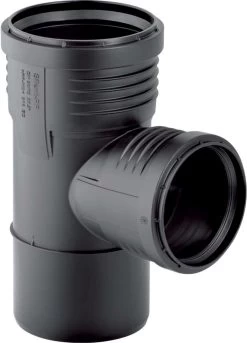 Geberit Silent PP Abzweig 390549141 DN 100/70, 87,5Grad, Schalloptimiert