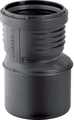 Geberit Silent PP Reduktion 390776141 DN 150/125, Exzentrisch, Schalloptimiert