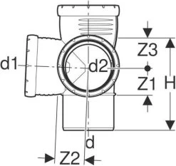 Geberit Silent Pro Eckabzweig 393559141 DN 100/100/100, 87,5°, Hochschalldämmend -Langlebige Werkzeuge Geberit Silent Pro Eckabzweig 393559141 DN 100 100 100 875° hochschalldaemmend 2