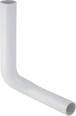 Geberit Spülbogen 118115111 12 Cm Nach Rechts Abgekröpft, 90Grad, D= 50mm, 28x21cm, Weiß