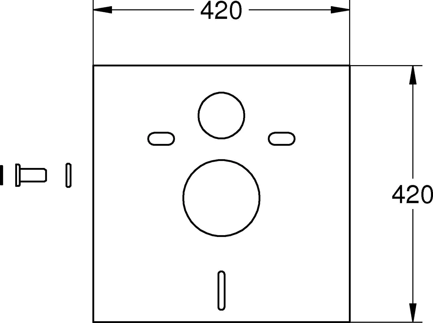 Grohe WC Schallschutz Set 37131000 Schallschutzmatte Und 2 Gummihülsen 4 Grohe WC Schallschutz Set 37131000 Schallschutzmatte Und 2 Gummihülsen – Bild 2