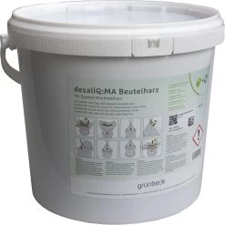 Grünbeck DesaliQ Beutelharz 707435 2 Stück A 6 Liter, Im Luftdichtem Eimer
