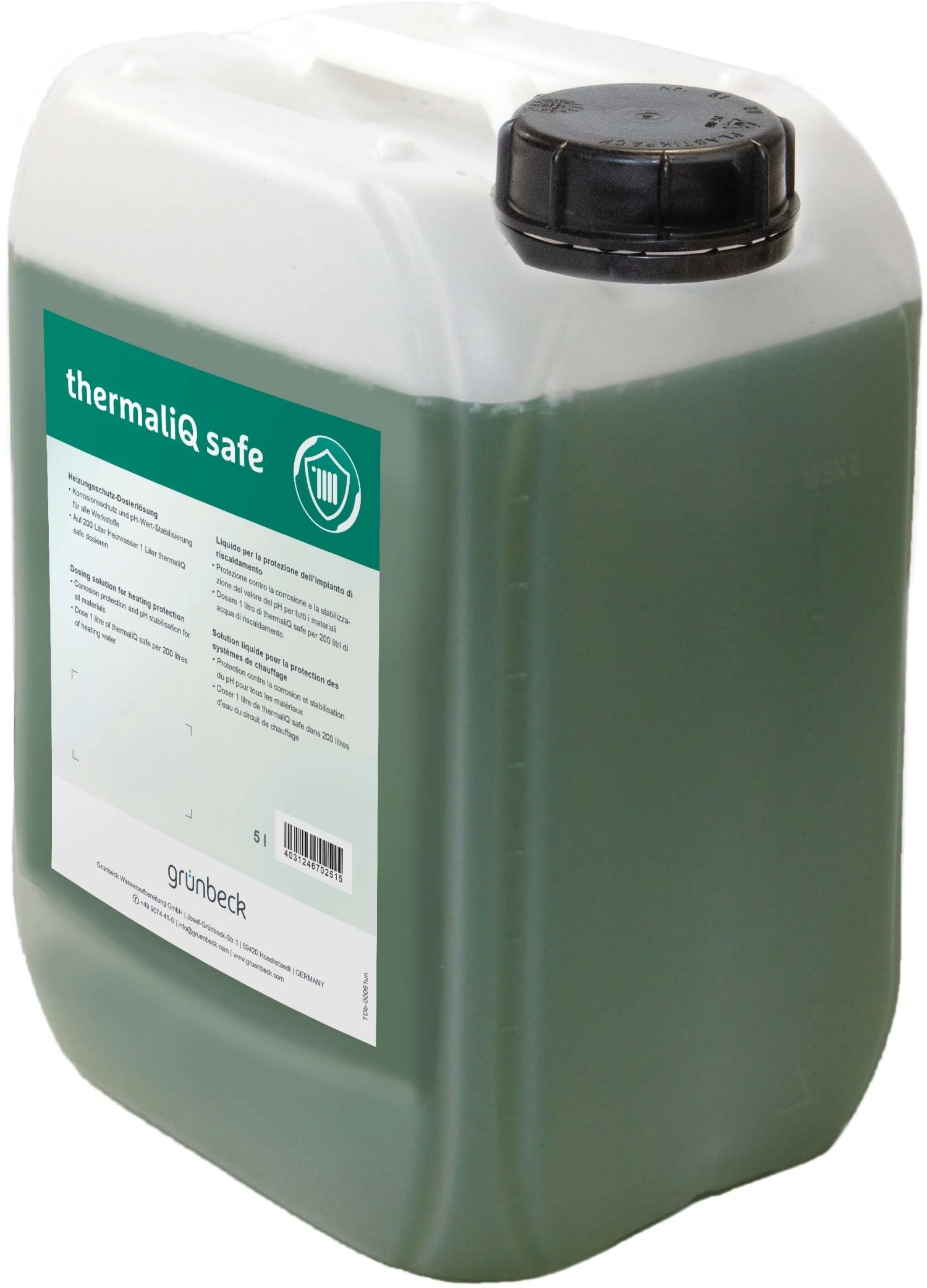 Grünbeck ThermaliQ Heizungsschutz-Dosierflüssigkeit 170077 Safe Gebinde 5 L 3 Grünbeck ThermaliQ Heizungsschutz-Dosierflüssigkeit 170077 Safe Gebinde 5 L