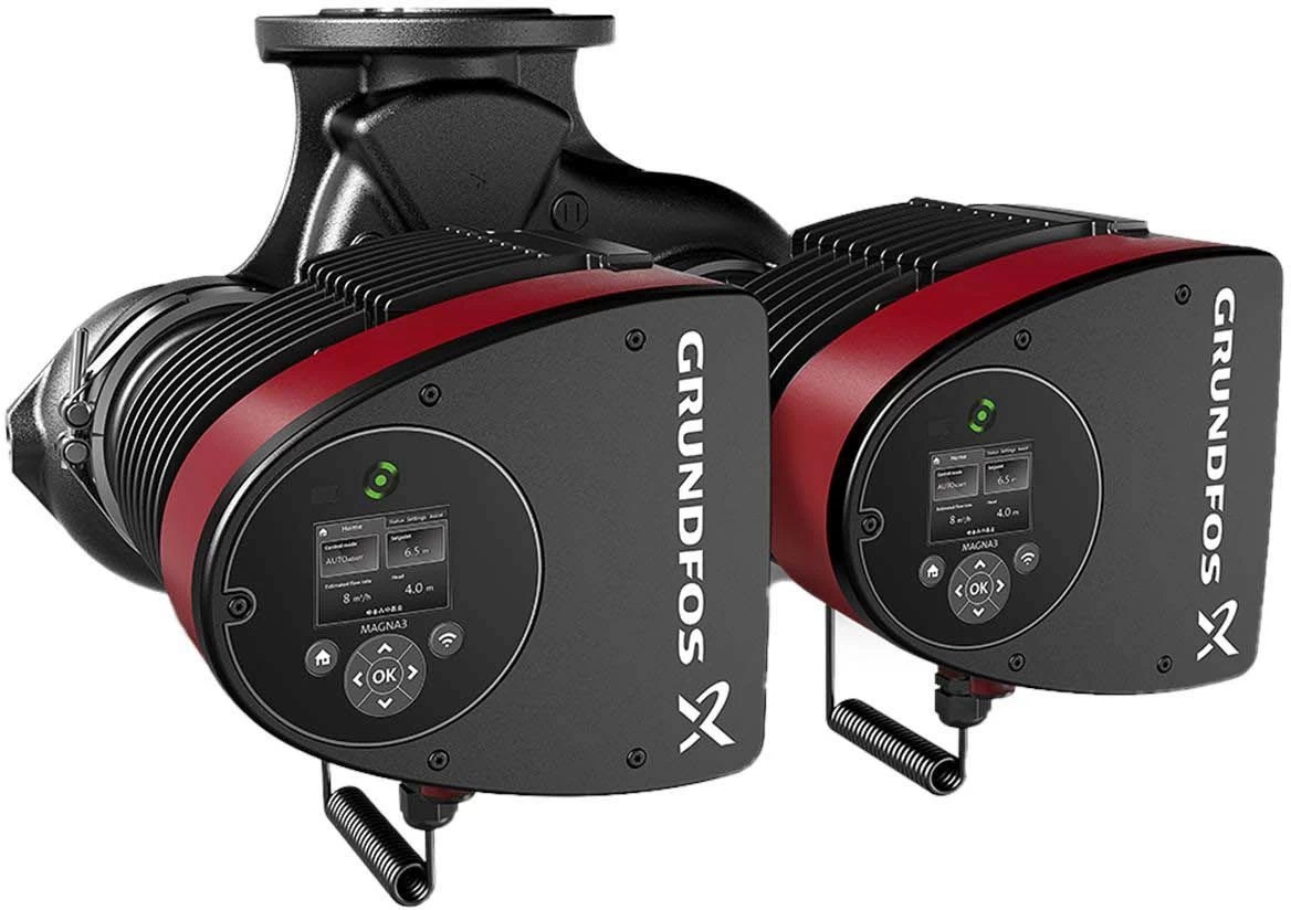 Grundfos Magna3 D Umwälzdoppelpumpe 97924909 100-100F, 450 Mm, PN 16, 230 V 3 Grundfos Magna3 D Umwälzdoppelpumpe 97924909 100-100F, 450 Mm, PN 16, 230 V