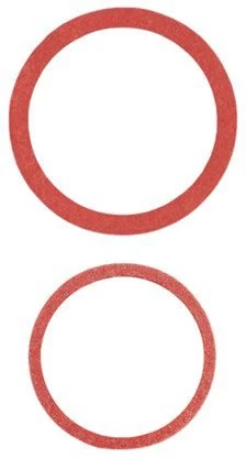 HAAS Fiber-Ring 7346 48x58x1,5mm, Rotbraun, Warm/kalt