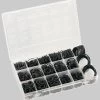 HAAS O-Ring-Sortiment 4144 Für Kludi Armatur, 845 Stück, 270x180x2mm, Gummi, Transparent -Langlebige Werkzeuge HAAS O Ring Sortiment 4144 fuer Kludi Armatur 845 Stueck 270x180x2mm Gummi transparent