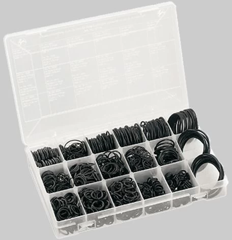 HAAS O-Ring-Sortiment 4144 Für Kludi Armatur, 845 Stück, 270x180x2mm, Gummi, Transparent 3 HAAS O-Ring-Sortiment 4144 Für Kludi Armatur, 845 Stück, 270x180x2mm, Gummi, Transparent
