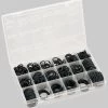 HAAS O-Ring-Sortiment 7375 Für GROHE Armatur, 845 Stück, 270x180x2mm, Gummi, Transparent -Langlebige Werkzeuge HAAS O Ring Sortiment 7375 fuer GROHE Armatur 845 Stueck 270x180x2mm Gummi transparent