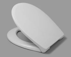 Haro WC-Sitz Korfu 520133 Weiss, Edelstahl Scharniere, Softclose