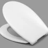 Haro WC-Sitz Lavas 527655 Weiss, Edelstahl Scharniere, Softclose -Langlebige Werkzeuge Haro WC Sitz Lavas 527655 weiss Edelstahl Scharniere Softclose