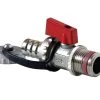 Hermann Schmidt KFE-Kugelhahn 81403015 1/2", Selbstdichtend, FG Rot, Vernickelt -Langlebige Werkzeuge Hermann Schmidt KFE Kugelhahn 81403015 1 2 selbstdichtend FG rot vernickelt
