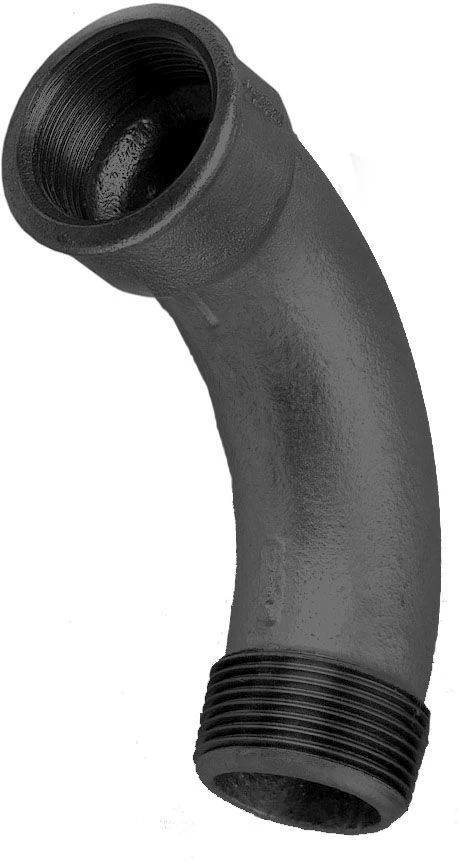 Hermann Schmidt Temperguss Bogen 14001025 DN 25, 1", 90Grad, IG/AG Lang, Schwarz 3 Hermann Schmidt Temperguss Bogen 14001025 DN 25, 1", 90Grad, IG/AG Lang, Schwarz