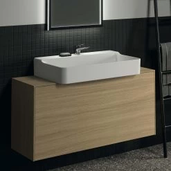 Ideal Standard Conca Waschtisch-Unterschrank T3937Y6 Mit Ausschnitt, 1 Auszug, 120x37x55 Cm, Mittig, Eiche Hell Furnier -Langlebige Werkzeuge Ideal Standard Conca Waschtisch Unterschrank T3937Y6 mit Ausschnitt 1 Auszug 120x37x55 cm mittig Eiche hell Furnier 4