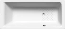 Kaldewei Puro Badewanne 258430003030 160x70cm, Überlauf Seitlich, Antislip Perl-Effekt, Bahamabeige