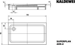 Kaldewei Superplan Xxl Duschwanne 430948043030 70x170x4,7cm, Mit Träger, Perl-Effekt, Bahamabeige -Langlebige Werkzeuge Kaldewei Superplan xxl Duschwanne 430948043030 70x170x47cm mit Traeger Perl Effekt bahamabeige 6
