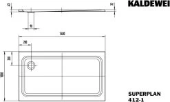 Kaldewei Superplan Xxl Duschwanne 431230020030 100x140x4,3cm, Vollantislip, Bahamabeige -Langlebige Werkzeuge Kaldewei Superplan xxl Duschwanne 431230020030 100x140x43cm Vollantislip bahamabeige 6
